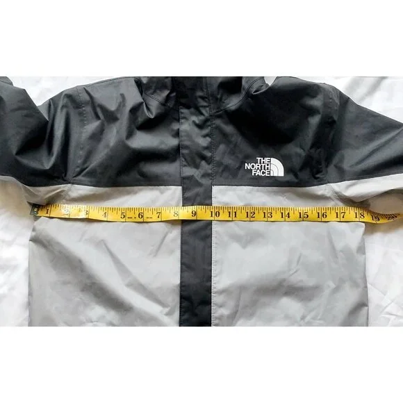 The North Face Antora Dryvent Waterproof Hooded Jacket Gray Black Boys Large 12 - Picture 7 of 7